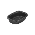 Cookipack PP noir 1comp 600ml 190x140x48mm